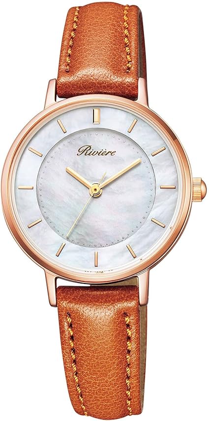 Amazon.co.jp: [Citizen] 腕時計 リビエール ソーラーテック 防水 白蝶